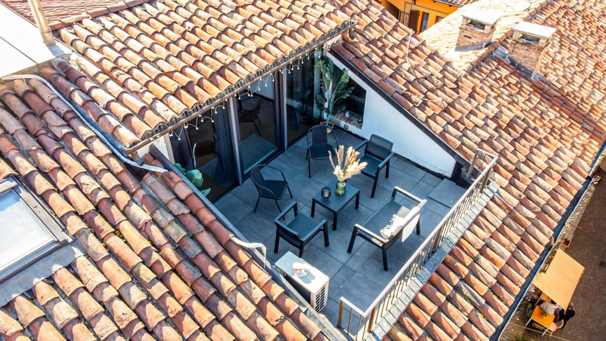 Ferienwohnung Centro Storico-Dimora Con Terrazza- Wi-Fi E Ac Asti Exterior foto